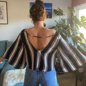 Flowy crop top